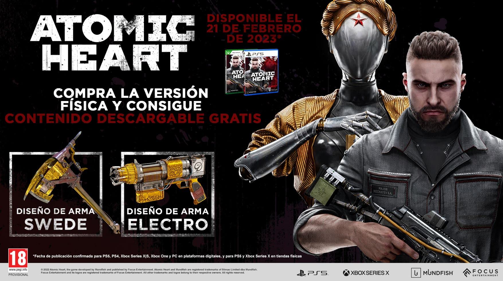 Atomic Heart, PlayStation 5 Atomic Heart, PlayStation 5